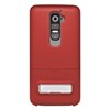 LG Compatible Seidio Surface Case with Kickstand and Holster Combo - Garnet Red  BD2-HR3LGG2K-GR Image 2