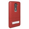 LG Compatible Seidio Surface Case with Kickstand and Holster Combo - Garnet Red  BD2-HR3LGG2K-GR Image 3