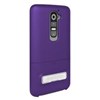 LG Compatible Seidio Surface Case with Kickstand and Holster Combo - Amethyst  BD2-HR3LGG2K-PR Image 3