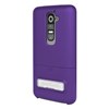 LG Compatible Seidio Surface Case with Kickstand and Holster Combo - Amethyst  BD2-HR3LGG2K-PR Image 4