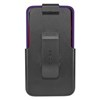 LG Compatible Seidio Surface Case with Kickstand and Holster Combo - Amethyst  BD2-HR3LGG2K-PR Image 7