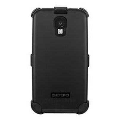 Samsung Compatible Seidio Obex Waterproof Case and Holster - Black and Gray  BD2-HWSSGS4-BG