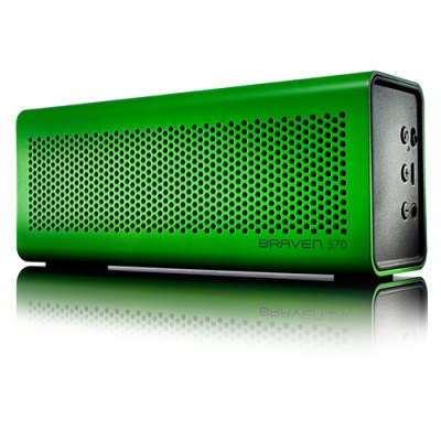 Braven 570 BlueTooth Wireless Speaker and Speakerphone - Fiji Green BZ570EBP