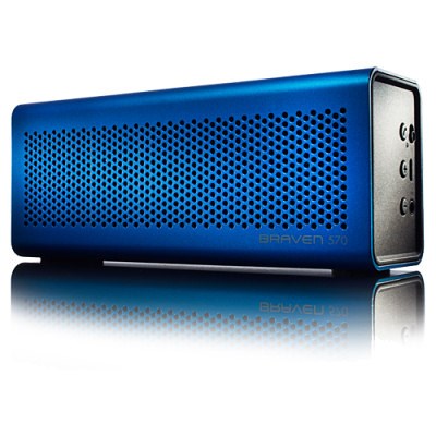 Braven 570 BlueTooth Wireless Speaker and Speakerphone - Monaco Blue  BZ570UBP