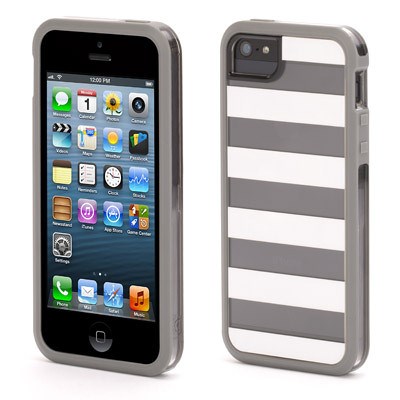 Apple Compatible Griffin Separates Case Cabana Collection - White and Gray  GB37640