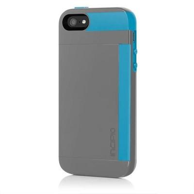 Apple Compatible Incipio Stowaway Case - Grey and Blue  IPH-1122-GRY