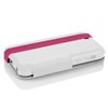 Apple Compatible Incipio Watson Folio Case  - White and Pink IPH-1135-WHT Image 3