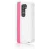 LG Compatible Incipio Watson Folio Case - White and Pink  LGE-219-WHT Image 1