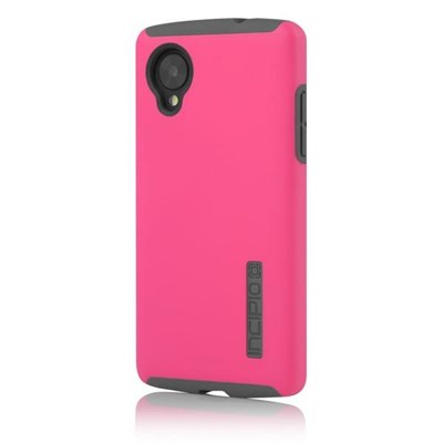 Google Compatible Incipio DualPro Case - Pink and Grey  LGE-226-PNK