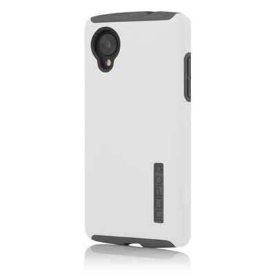 Google Compatible Incipio DualPro Case - White and Grey  LGE-226-WHT