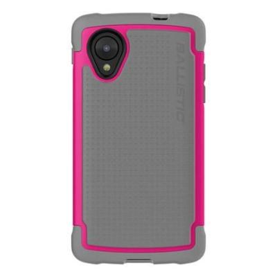 Google Compatible Ballistic Shell Gel (SG) Case - Charcoal and Raspberry  SG1272-A575