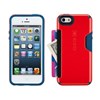 Apple Compatible Speck CandyShell Card  Case - Poppy Red and Deep Sea Blue  SPK-A2464 Image 2
