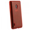 LG Compatible Solid Color TPU Case - Red TPUVS870RD Image 2