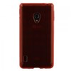 LG Compatible Solid Color TPU Case - Red TPUVS870RD Image 3