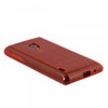 LG Compatible Solid Color TPU Case - Red TPUVS870RD Image 4