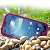 Samsung Compatible Naztech Vault Waterproof Cover with Stand - Pink  12623-NZ Image 3