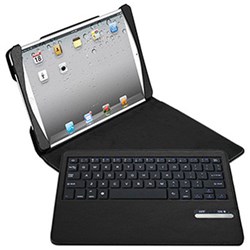 Apple Compatible Naztech Sleek Portfolio with Detachable Bluetooth Keyboard - Black 12775-NZ