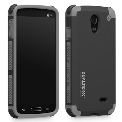 LG Compatible Puregear Dualtek Extreme Impact Case - Black Matte  60658PG