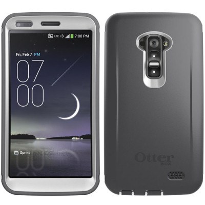LG Compatible Otterbox Defender Rugged Interactive Case and Holster - Glacier  77-38409
