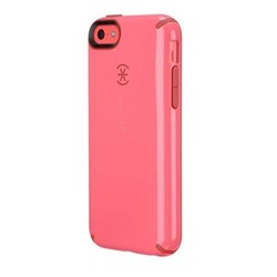 Apple Compatible Speck CandyShell Rubberized Hard Case - Pink and Poppy Red Core  SPK-A2583