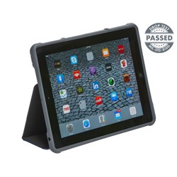 Apple Compatible STM dux Rugged Folio Case  - Black  STM-222-066J-01