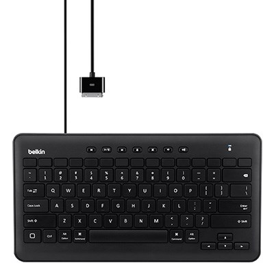 Apple Compatible Belkin Education Secure Wired Keyboard - 30 Pin  B2B114