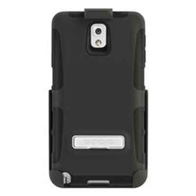 Samsung Compatible Seidio Dilex Extended Case and Holster Combo with Kickstand - Black  BD2-HK3SSGT3KX-BK