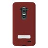 LG Compatible Seidio Surface Case with Kickstand and Holster Combo - Garnet Red BD2-HR3LGGFK-GR Image 2