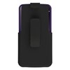 LG Compatible Seidio Surface Case with Kickstand and Holster Combo - Amethyst BD2-HR3LGGFK-PR Image 7