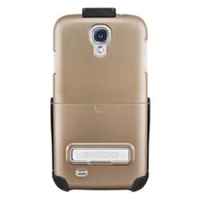 Samsung Compatible Seidio Dilex Case and Holster Combo with Kickstand - Gold  BD2-HR3SSGS4K-GD