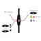 Cellet Universal 3.5mm Flat Wire Stereo Handsfree - Black  EP3510BK Image 1