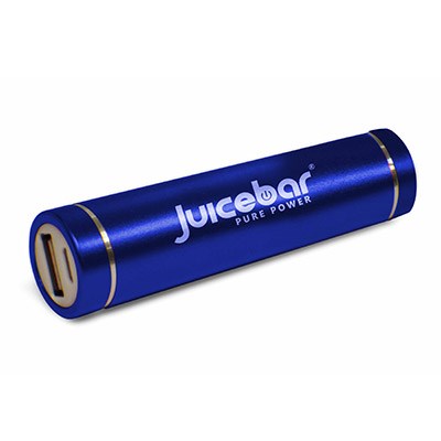 Juicebar Powertube High Capacity Portable Battery Charger (2600 Mah) - Blue JB-55446