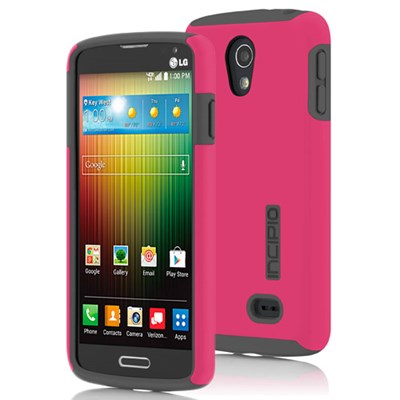 LG Incipio DualPro Case - Pink And Grey  LGE-234-PNK