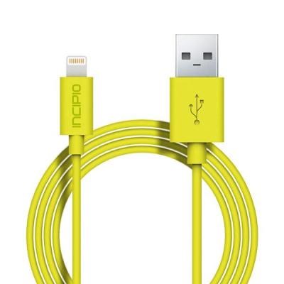 Apple Compatible Incipio Lightning Charger and Sync Cable - Yellow PW-187