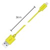 Apple Compatible Incipio Lightning Charger and Sync Cable - Yellow PW-187 Image 2