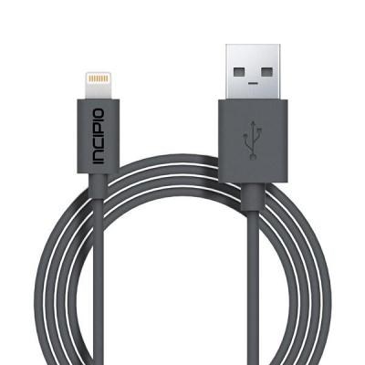 Apple Compatible Incipio Lightning Charger and Sync Cable - Grey PW-188