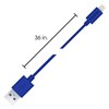 Apple Compatible Incipio Lightning Charger and Sync Cable - Blue PW-189 Image 2