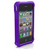Apple Compatible Ballistic Tough Jacket Case - Black and Grape Purple TJ0582-A66C Image 1