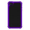 Apple Compatible Ballistic Tough Jacket Case - Black and Grape Purple TJ0582-A66C Image 4