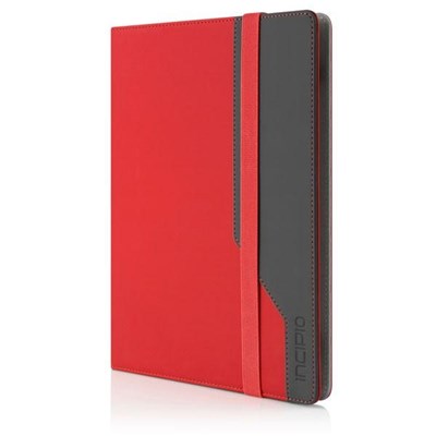 Universal Incipio Invert Folio With Sticky Pad - Grey and Red  UNV-100-GRYRED