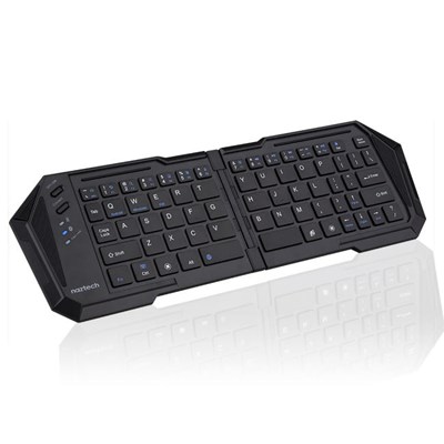 Naztech N1500 Wireless Bluetooth Folding Keyboard - Black  12960-NZ