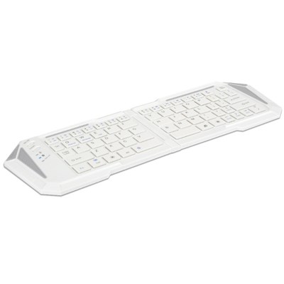 Naztech N1500 Wireless Bluetooth Folding Keyboard - White
