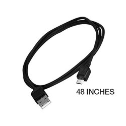 Puregear Charge-sync Micro USB 48 inch Cable - Black  60602PG