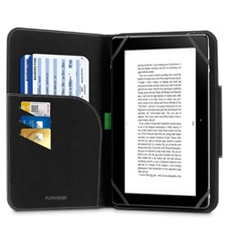 Puregear Universal Folio Case for 7-8 Inch Tablets - Black  60679PG