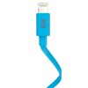 Apple Certified Puregear Charge-sync Flat 48 Inch Cable - Blue  60726PG Image 1