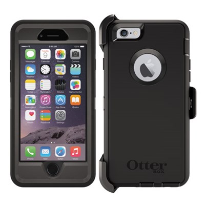 Apple Otterbox Rugged Defender Case and Holster - Black  77-50206