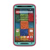 Motorola Compatible Otterbox Defender Rugged Interactive Case and Holster - Teal Rose 77-50233 Image 1