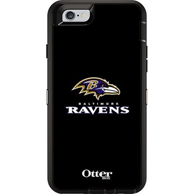 Apple Otterbox Defender Rugged Interactive Case and Holster - NFL Baltimore Ravens  77-52154