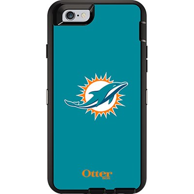 Apple Otterbox Defender Rugged Interactive Case and Holster - NFL Miami Dolphins  77-52160
