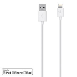 Belkin 48 inch Mixit Lightning Usb To Usb Charge-sync Cable - White